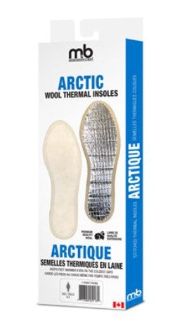 Arctic insulating felt sole
