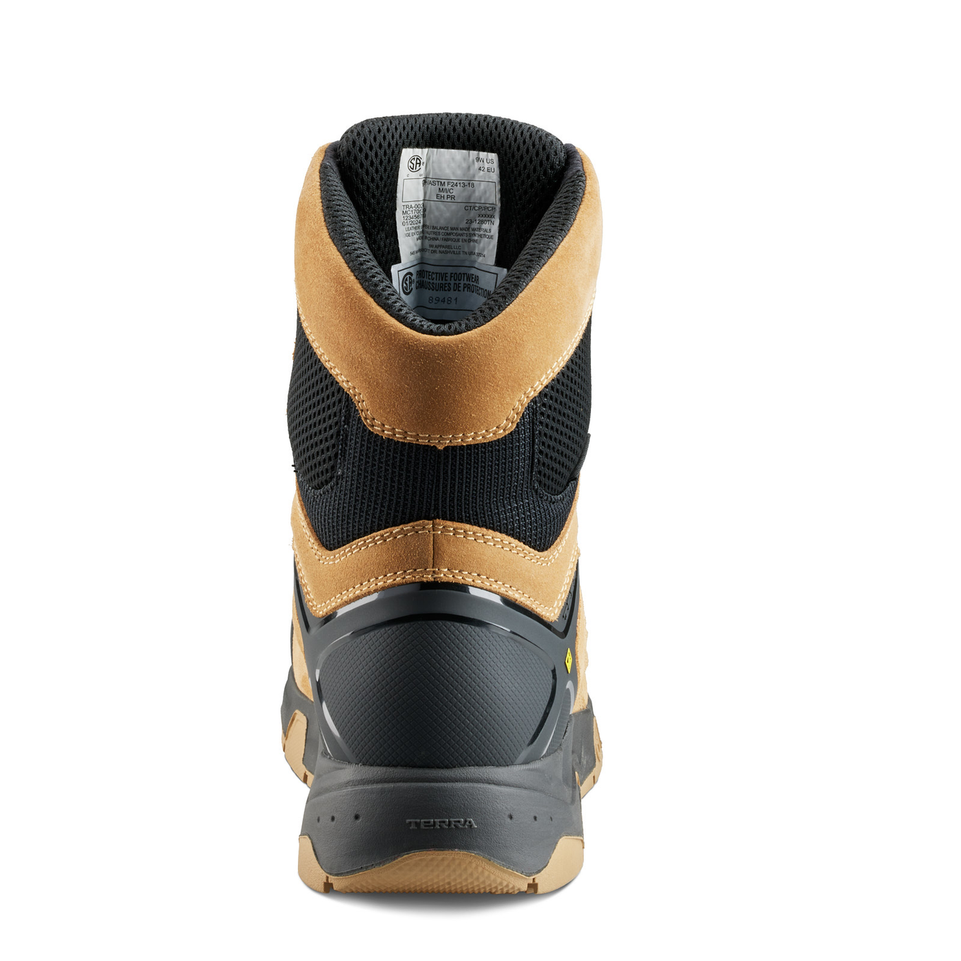 8" Cobalt Work Boot with Composite Toe for Men - Terra