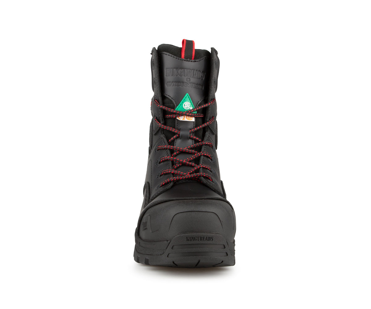 Botte de travail sans métal HUGOSTRONG Guardian de Kingtreads : confort EVA, protection KEVLAR®, imperméabilité et durabilité pour tous milieux de travail.