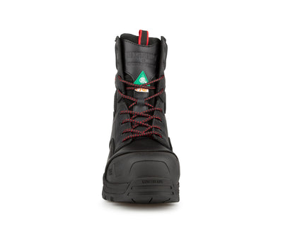 Botte de travail sans métal HUGOSTRONG Guardian de Kingtreads : confort EVA, protection KEVLAR®, imperméabilité et durabilité pour tous milieux de travail.