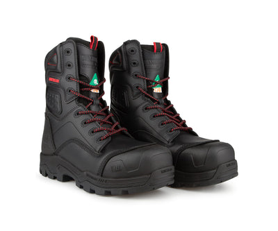 Botte de travail sans métal HUGOSTRONG Guardian de Kingtreads : confort EVA, protection KEVLAR®, imperméabilité et durabilité pour tous milieux de travail.