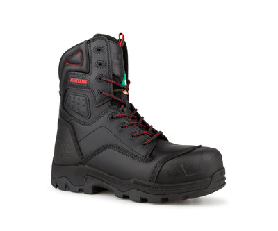 Botte de travail sans métal HUGOSTRONG Guardian de Kingtreads : confort EVA, protection KEVLAR®, imperméabilité et durabilité pour tous milieux de travail.