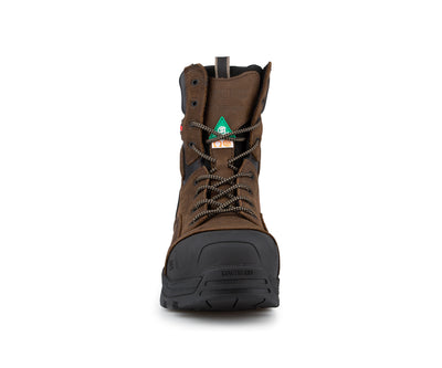 Botte de travail sans métal HUGOSTRONG Guardian de Kingtreads : confort EVA, protection KEVLAR®, imperméabilité et durabilité pour tous milieux de travail.