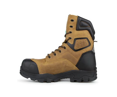 Botte de travail sans métal HUGOSTRONG Guardian de Kingtreads : confort EVA, protection KEVLAR®, imperméabilité et durabilité pour tous milieux de travail.