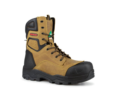 Botte de travail sans métal HUGOSTRONG Guardian de Kingtreads : confort EVA, protection KEVLAR®, imperméabilité et durabilité pour tous milieux de travail.