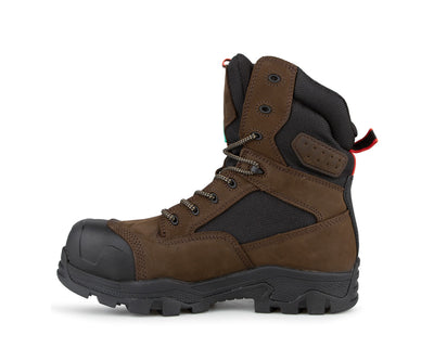 Botte de travail robuste pour le chantier, ++ HUGOSTRONG X Kingtreads Ranger allie protection composite, semelle KEVLAR et confort. Idéale pour tous les travailleurs.