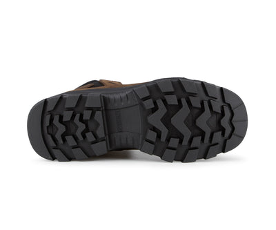 Botte de travail robuste pour le chantier, ++ HUGOSTRONG X Kingtreads Ranger allie protection composite, semelle KEVLAR et confort. Idéale pour tous les travailleurs.
