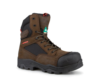 Botte de travail robuste pour le chantier, ++ HUGOSTRONG X Kingtreads Ranger allie protection composite, semelle KEVLAR et confort. Idéale pour tous les travailleurs.