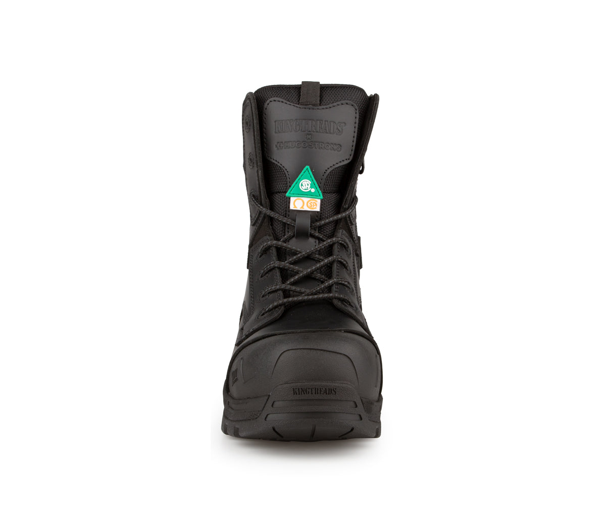 Botte de travail Guardian ZIP Thinsulate™ de Kingtreads avec fermeture éclair, embout composite CSA, semelle KEVLAR, isolation et traitement antimicrobien.