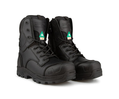 Botte de travail Guardian ZIP Thinsulate™ de Kingtreads avec fermeture éclair, embout composite CSA, semelle KEVLAR, isolation et traitement antimicrobien.