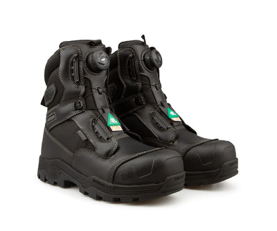 Botte de travail imperméable Ranger MOZ de Kingtreads avec laçage rapide MOZ, embout composite CSA, semelle KEVLAR et traitement antimicrobien.