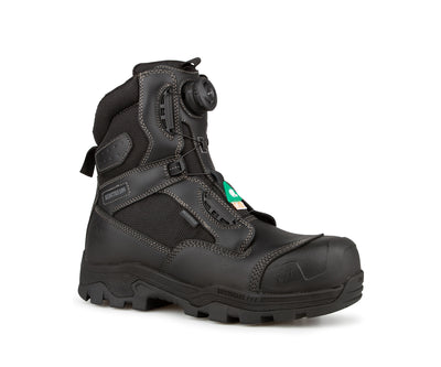 Botte de travail imperméable Ranger MOZ de Kingtreads avec laçage rapide MOZ, embout composite CSA, semelle KEVLAR et traitement antimicrobien.