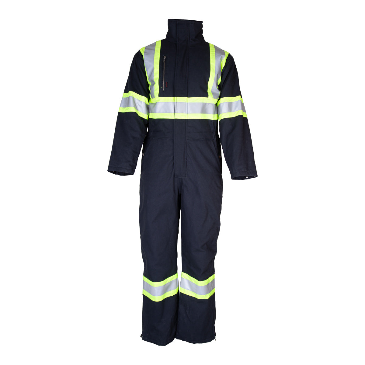 High visibility all-cotton lined coverall by Kingtreads