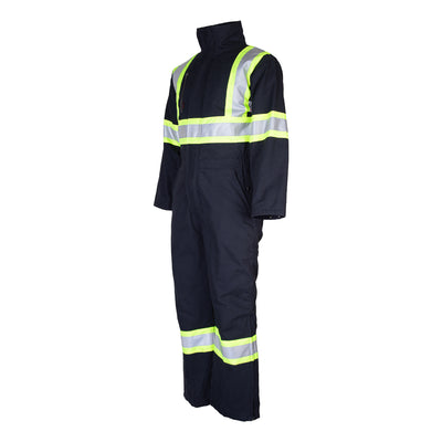 High visibility all-cotton lined coverall by Kingtreads