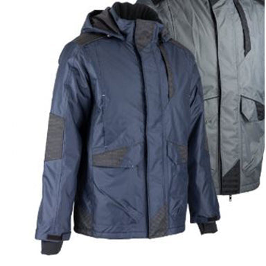 Manteau de travail Baltique Hugo Strong #2339. Imperméable, matelassé et robuste avec renforts Oxford. Chaleur et protection fiables en hiver.
