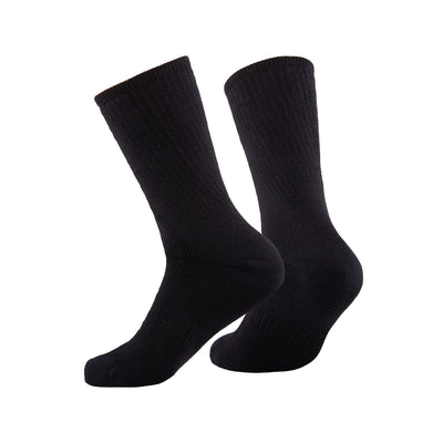 Unisex black PERFORMANCE work socks