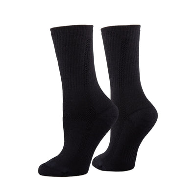 Unisex black PERFORMANCE work socks