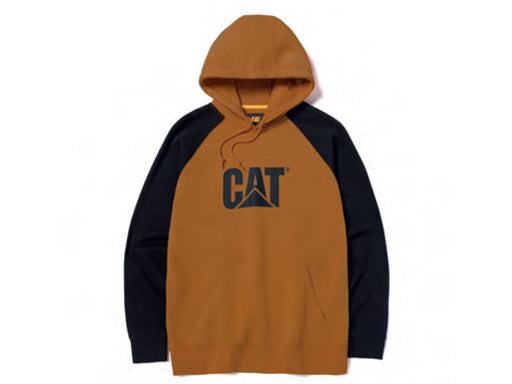 Raglan Hooded Work Sweater - Caterpillar