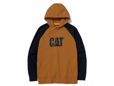 Raglan Hooded Work Sweater - Caterpillar
