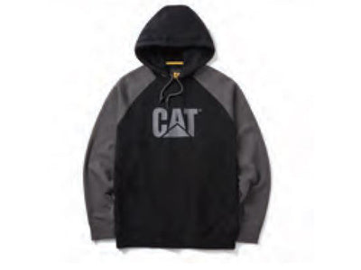 Raglan Hooded Work Sweater - Caterpillar
