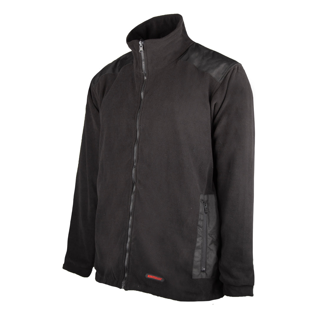 Men's fleece fabric jacket - Kingtreads