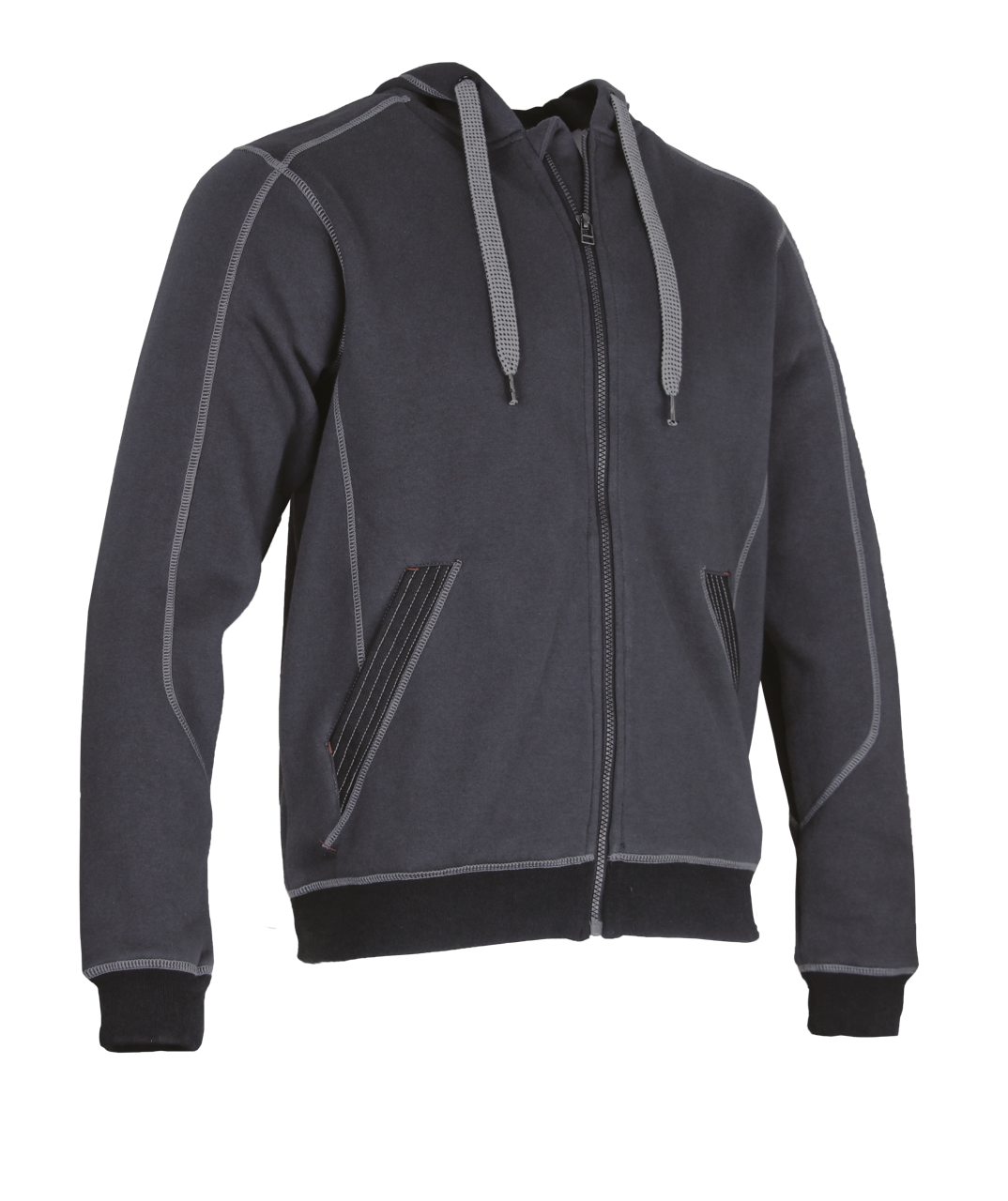 Veste zippée à capuchon Charpente collection Hugo Strong 