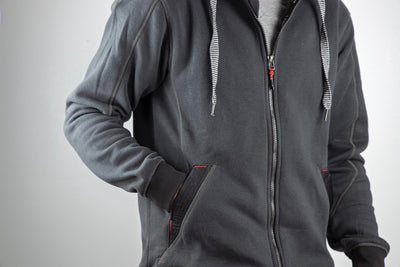 Veste zippée à capuchon Charpente collection Hugo Strong 