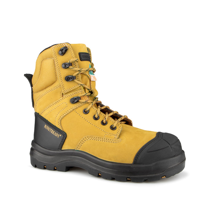 Bottines Moto River Road - Taille 10 US Femme - Cuir Noir à Lacets Et Boucle - Occasion Très Peu Portées