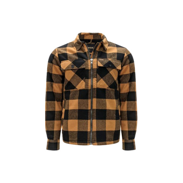 Men's Plaid Sherpa Lined Flannel Shirt