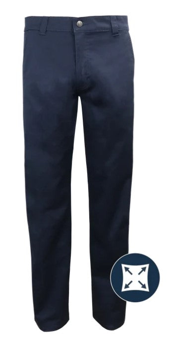 Navy Stretch Work Pants